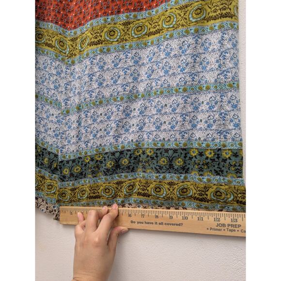 Artisan De Lux Women's Pants Paisley High Waist Pull On Multicolor Size Medium - Picture 7 of 10